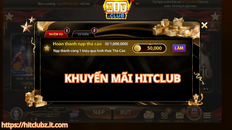 Điều kiện nhận khuyến mãi HITCLUB