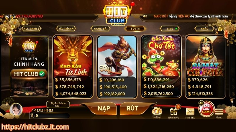 Giới thiệu các tính năng vượt trội của HITCLUB