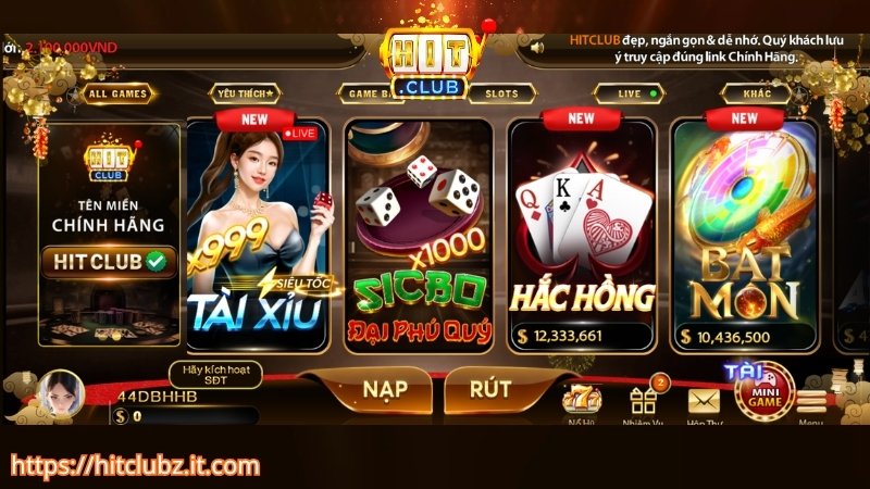 Ưu thế giúp HITCLUB khẳng định danh hiệu cổng game đẳng cấp hàng đầu